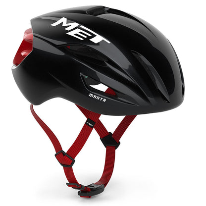 Met Manta Mips Ce Black Red Glossy