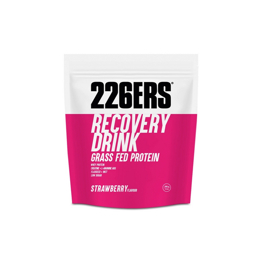 226ERS RECOVERY DRINK - Grass Fed Protein - Muscle Recuperator - 500g - Strawberry