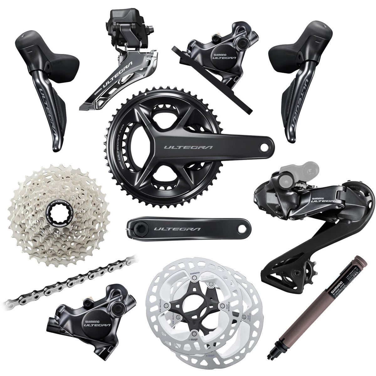 SHIMANO Ultegra Di2 R8170 2x12 Complete Groupset