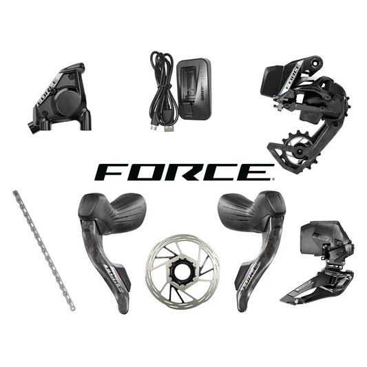 SRAM Force AXS HRD E1 Road Groupset 2x12 - 50-37T - No Power Meter