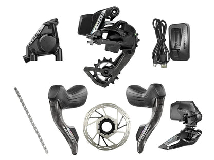 SRAM Force AXS HRD E1 Road Groupset 2x12 - 50-37T - No Power Meter