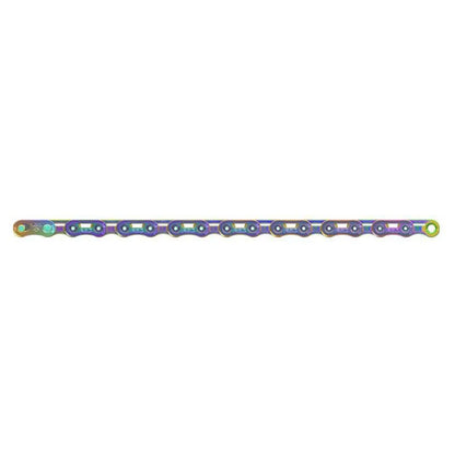 SRAM RED E1 Chain 12-speed Flattop | HollowPin 126 links | Rainbow