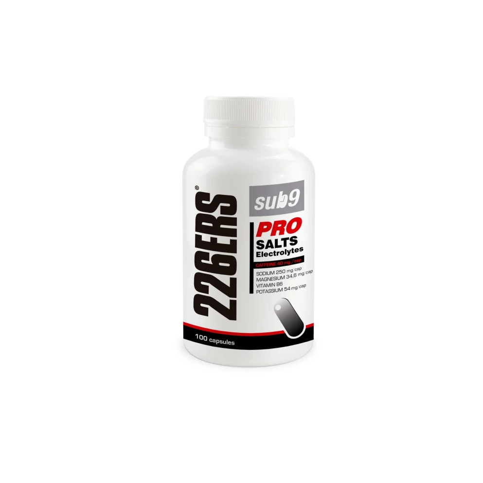 226ERS SUB9 PRO SALTS ELECTROLYTES - Salts and Electrolytes with Caffeine - 100 Capsules