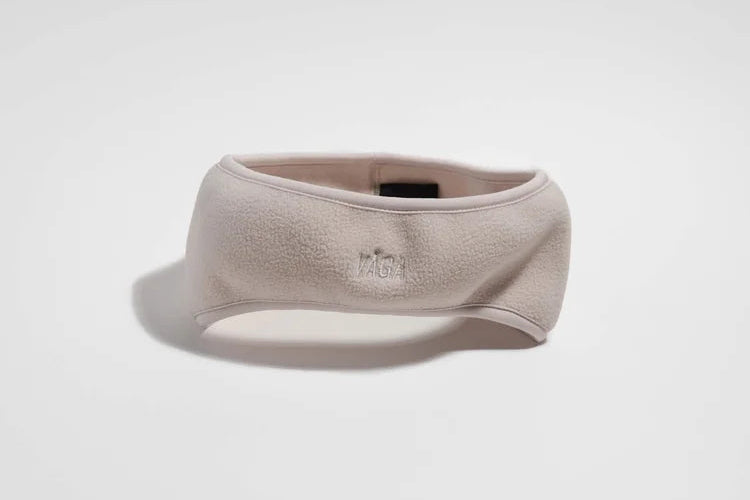 Team Vaga Fleece Headband - Ecru