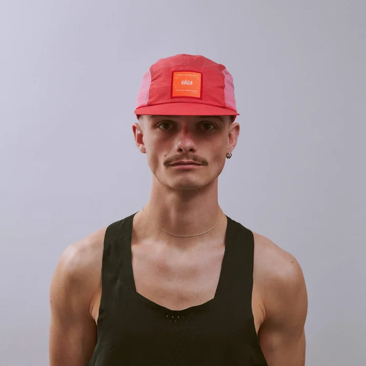 Team Vaga Mesh Flex Cap - Dark Pink / Pink