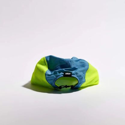 Team Vaga Mesh Flex Cap - Teal / Neon Yellow