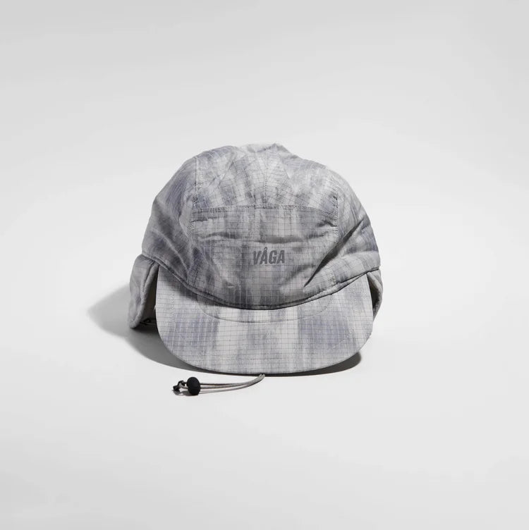 Team Vaga Padded Hiker Cap - Light Grey / Silver Reflective
