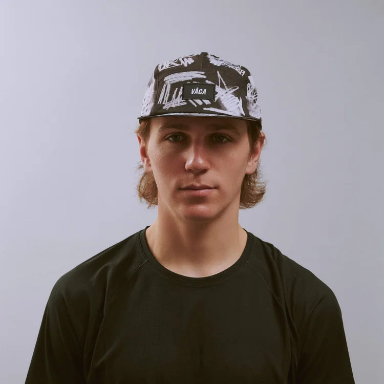 Team Vaga Scribble Cap - Black / White