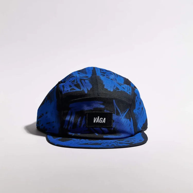 Team Vaga Scribble Cap - Electric Blue / Black