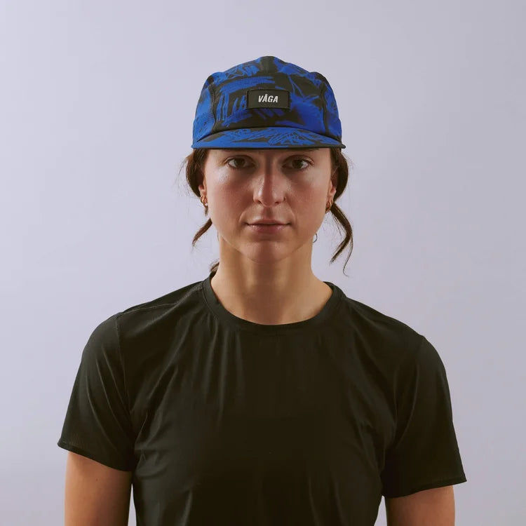 Team Vaga Scribble Cap - Electric Blue / Black