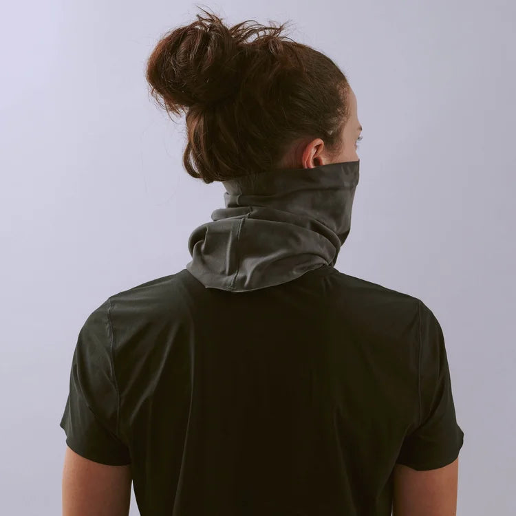 Team Vaga Tie Dye Lightweight Neck Gaiter - Black / Charcoal