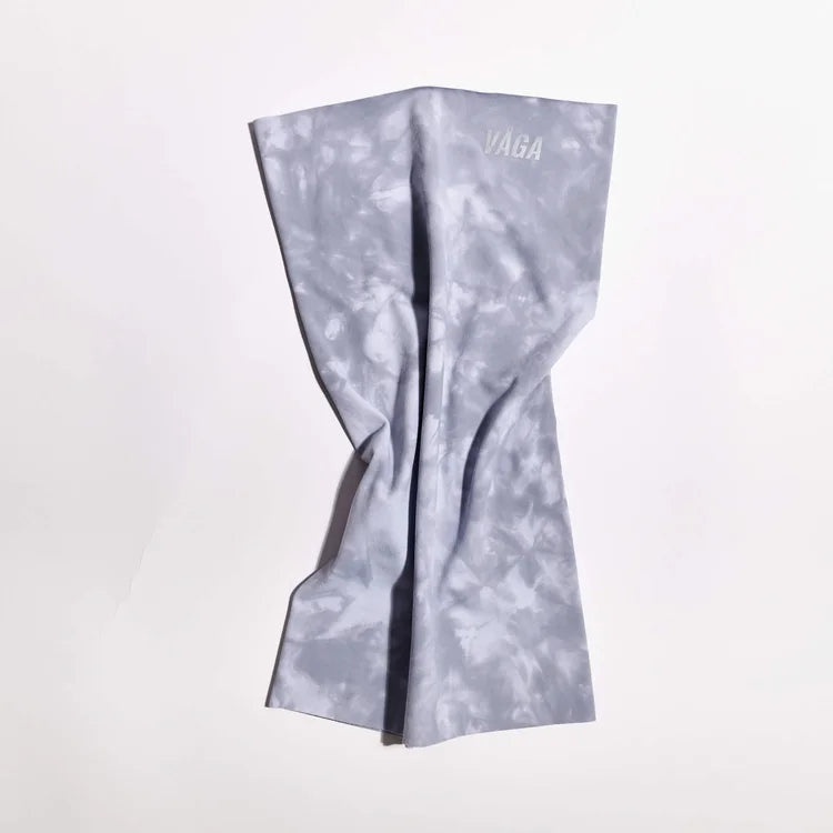 Team Vaga Tie Dye Lightweight Neck Gaiter - Dark Grey / Light Grey