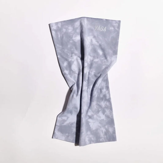 Team Vaga Tie Dye Lightweight Neck Gaiter - Dark Grey / Light Grey