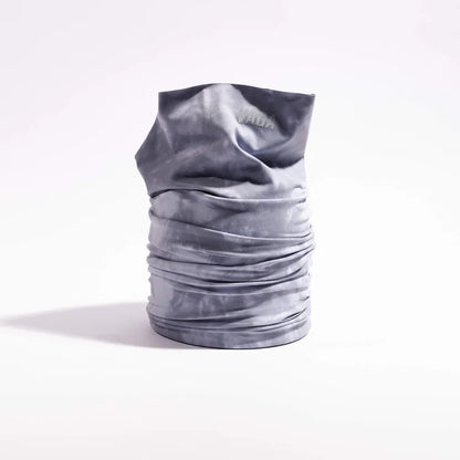 Team Vaga Tie Dye Lightweight Neck Gaiter - Dark Grey / Light Grey