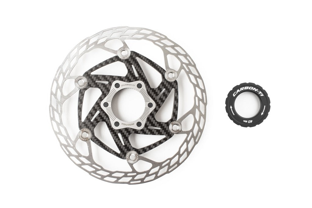Carbon-TI X-ROTOR STEELCARBON 3 CENTER LOCK 160